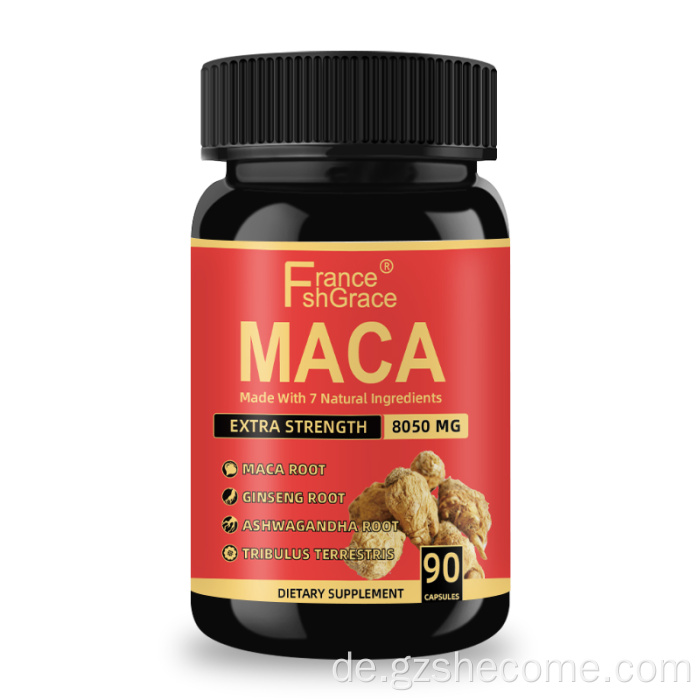 Hight Quality MACA Supplement unterstützt Gesundheit Verbesserung Energie
